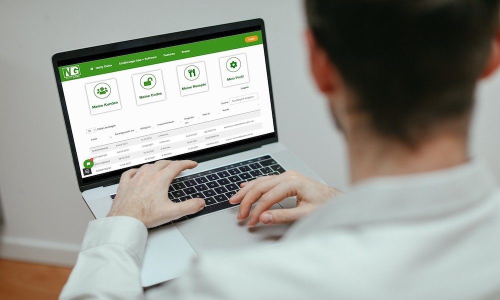 screenshot of Natty Gains